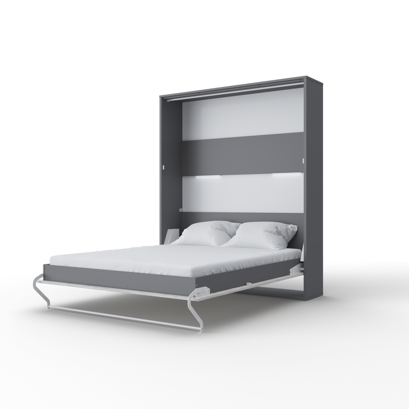 Murphy bed Vertical European Queen with mattress and LED included INVENTO online sale