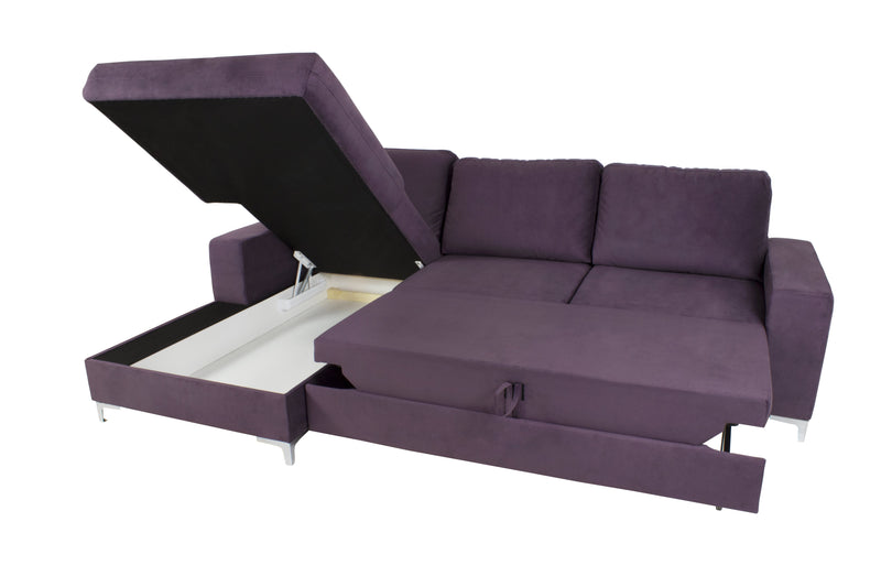 Sleeper Sectional Sofa LENS with storage, SALE