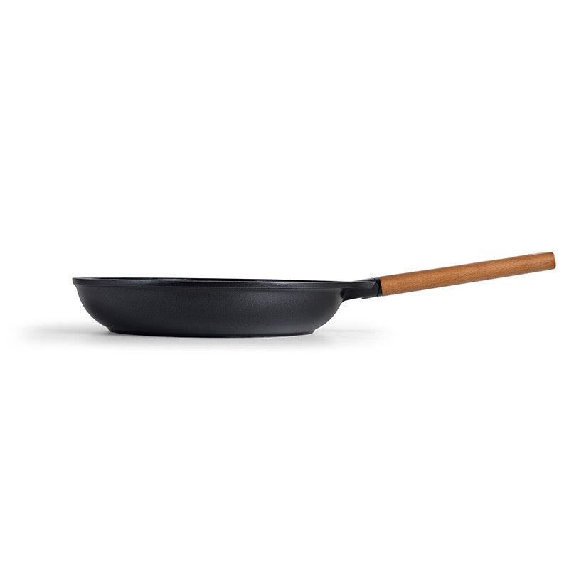 NATUR Non-Stick Frying Pan With Lid 9.4"