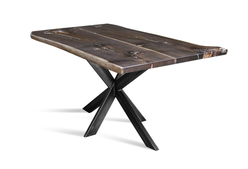 Solid Wood Dining Table BANUR-104