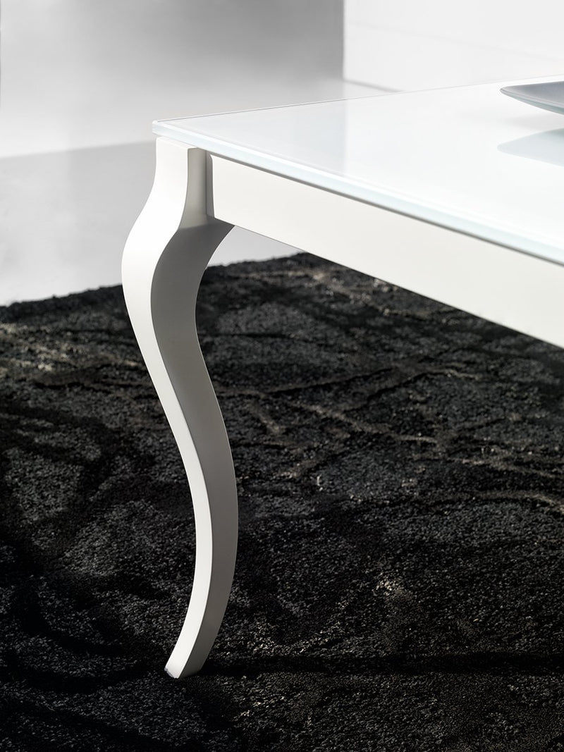 BRESSO Glass Top Coffee Table