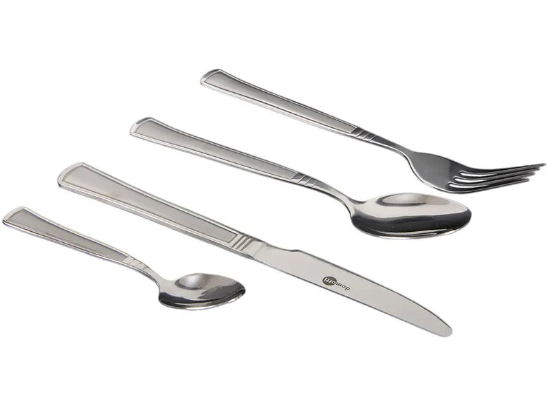 EVA Stainless Steel Flatware set in a case, 72 pcs