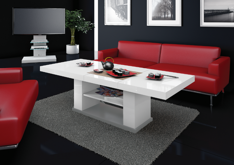 Lift Top Coffee Table MATERA, 2 in 1 Multi-Function Coffee Table