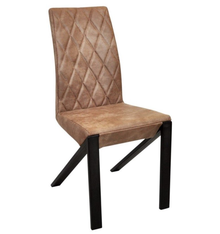 IRVIN Leather Chair, set of 2