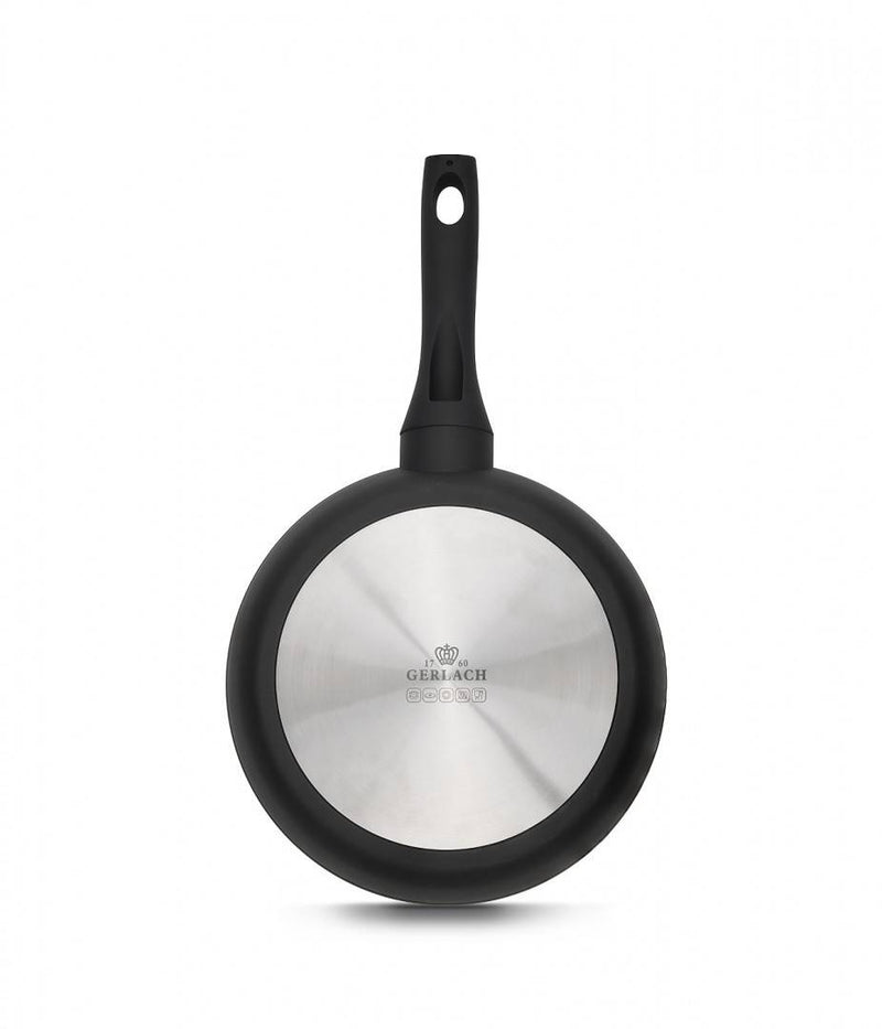 GRANITEX Frying Pan with Lid 7.9"